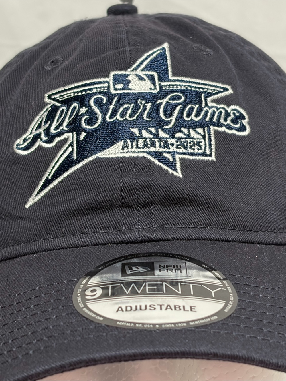 New Era Navy and White All-Star Game Embroidered Cap